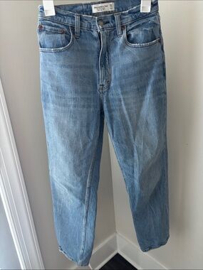 Abercrombie & Fitch Relaxed Light Blue Men's Jeans